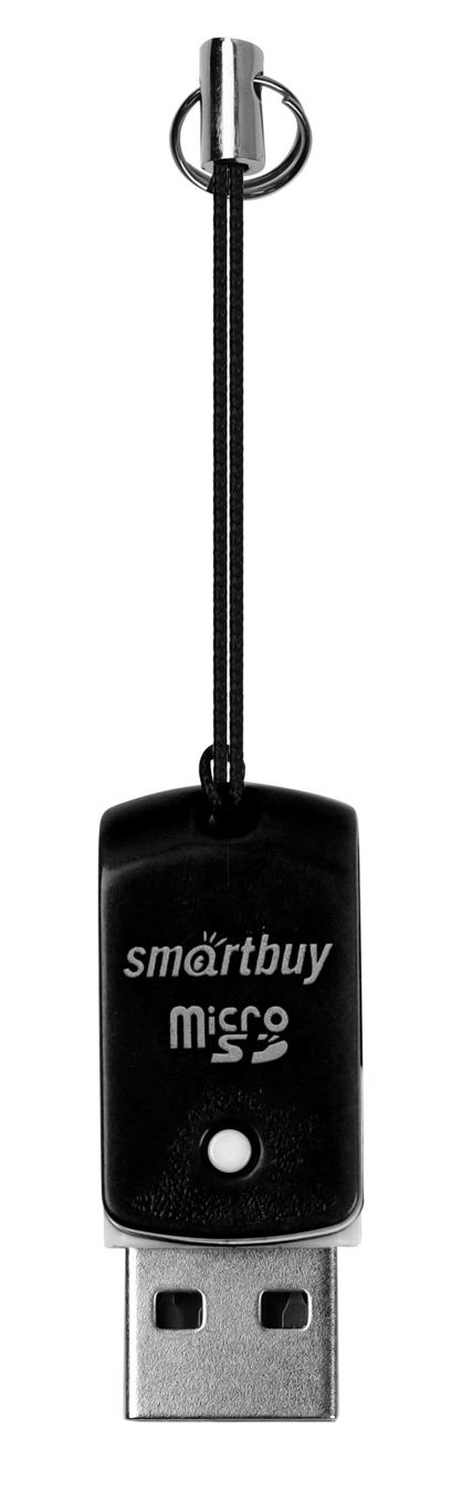 Картридер706Smartbuy,USB2.0MicroSD,черный