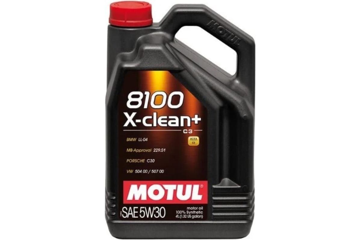 MOTUL 8100 X-clean 5W30 – купить автомобильное моторное масло в  интернет-магазине OZON по выгодной цене