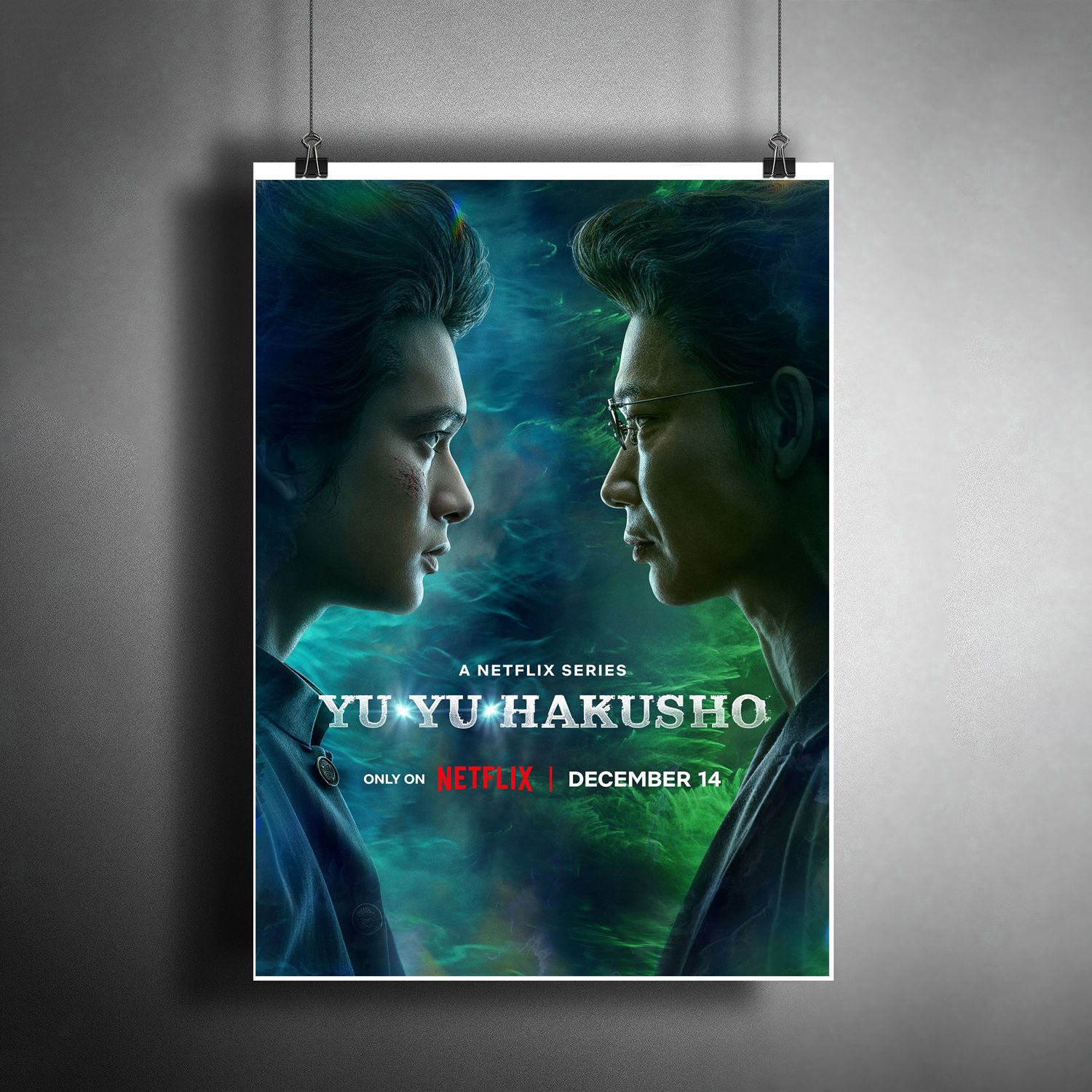 Постерплакатдляинтерьера"СериалОтчётобуйстведухов.Yuyuhakusho.Япония",детскойA3(297x420мм)