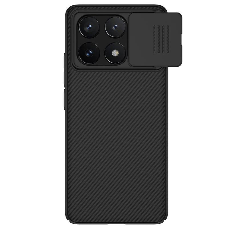 ЧехолдляPocoX6Pro5G/XiaomiRedmiK70ENillkinCamShieldCase,черный