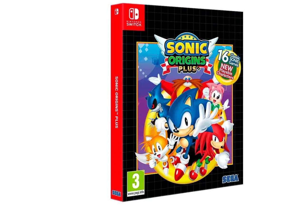 Игра Игра для приставки Nintendo Switch: Sonic Origins Plus LE (Картридж) (Nintendo Switch, Английская версия)