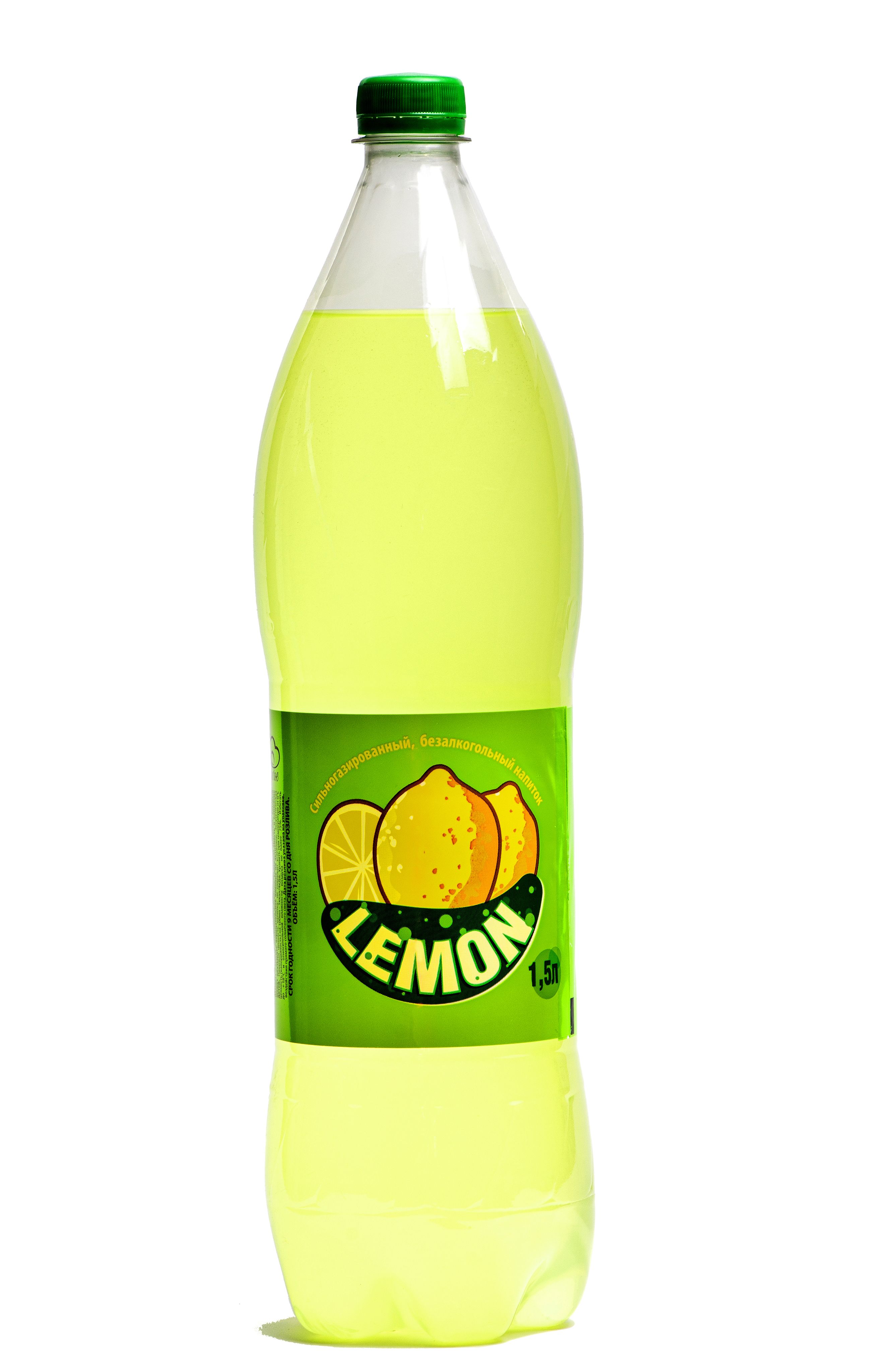 Напитокгазированный"LEMON"1,5литра,6штук