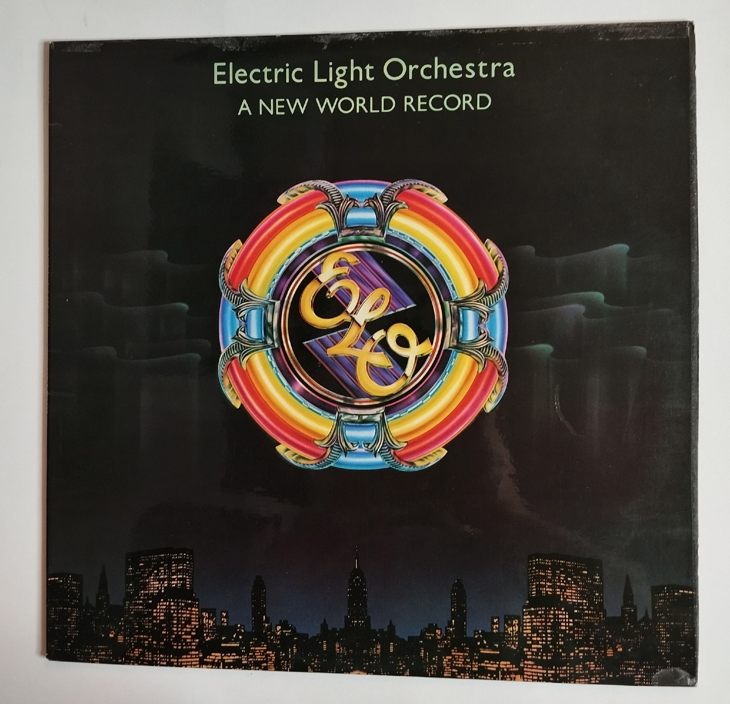 ВинтажнаявиниловаяпластинкаLPElectricLightOrchestraANewWorldRecord(UK1976)