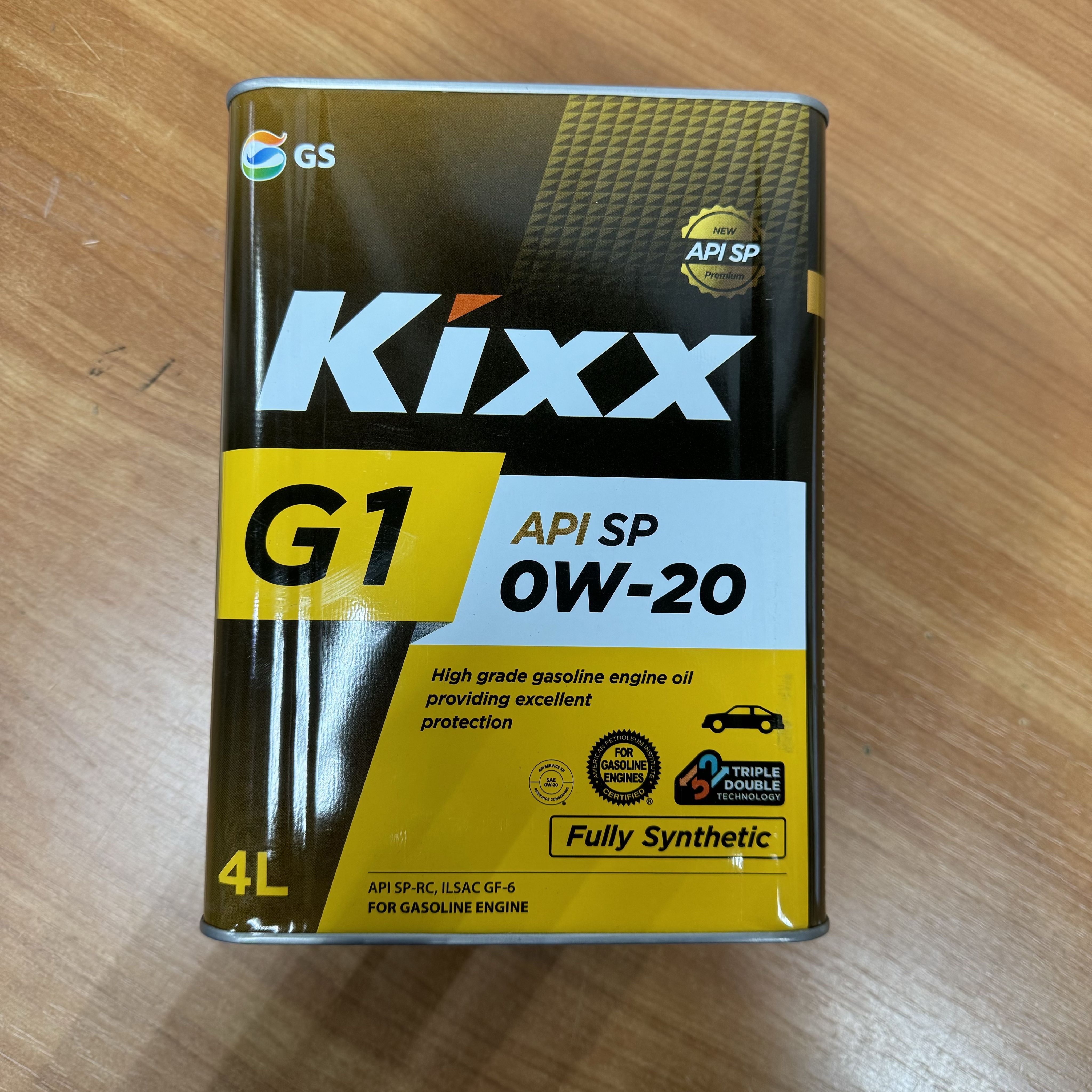 Kixx G1 0W-20 Масло моторное, Синтетическое, 4 л