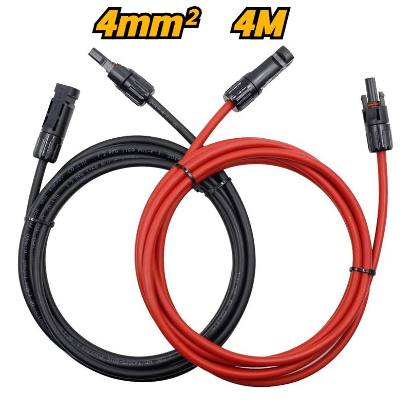 удлинительсразъемомMC4,поперечноесечение4м212AWG,4M