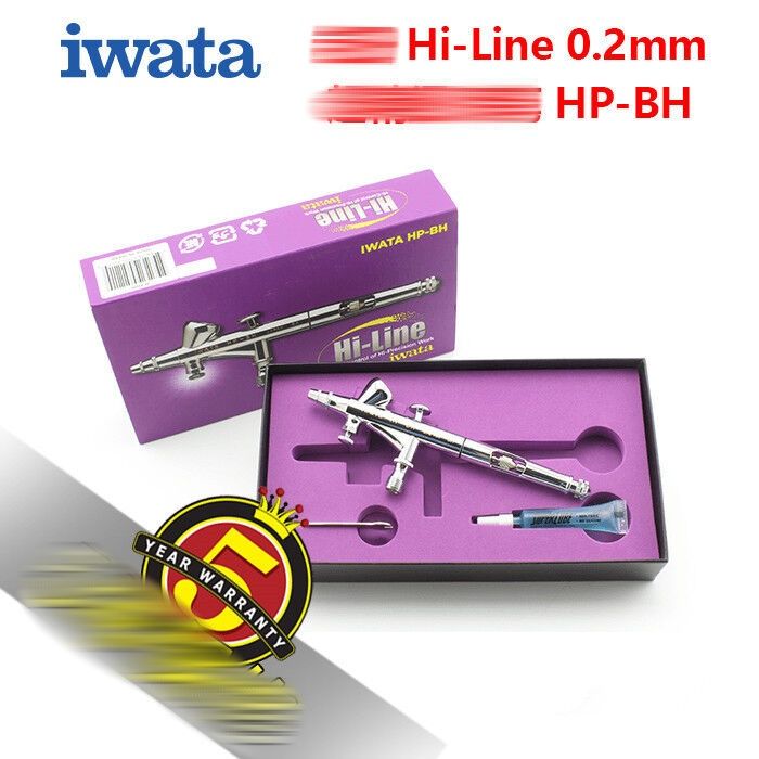 Аэрограф ANEST IWATA Hi-Line HP-BH 0.2мм 1.5 мл HPBH MEDEA CAMPBELL 2019