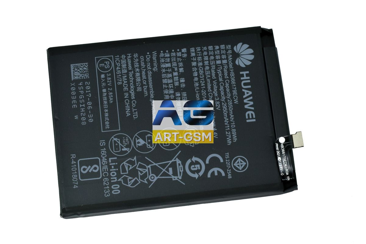 АккумулятордляHuaweiHB366179ECWNova22850/2950mAh