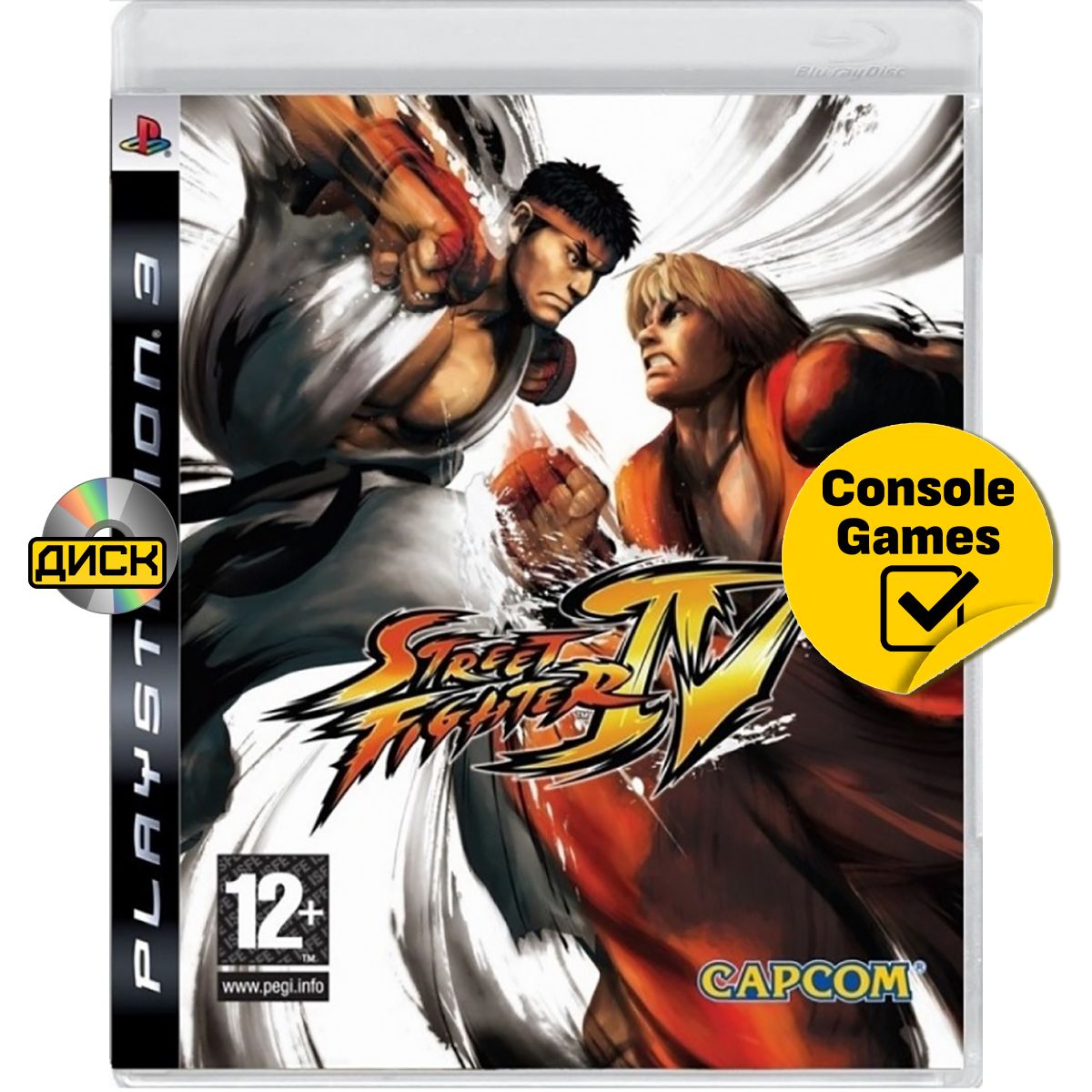 PS3 Street Fighter IV (английская версия). Товар уцененный