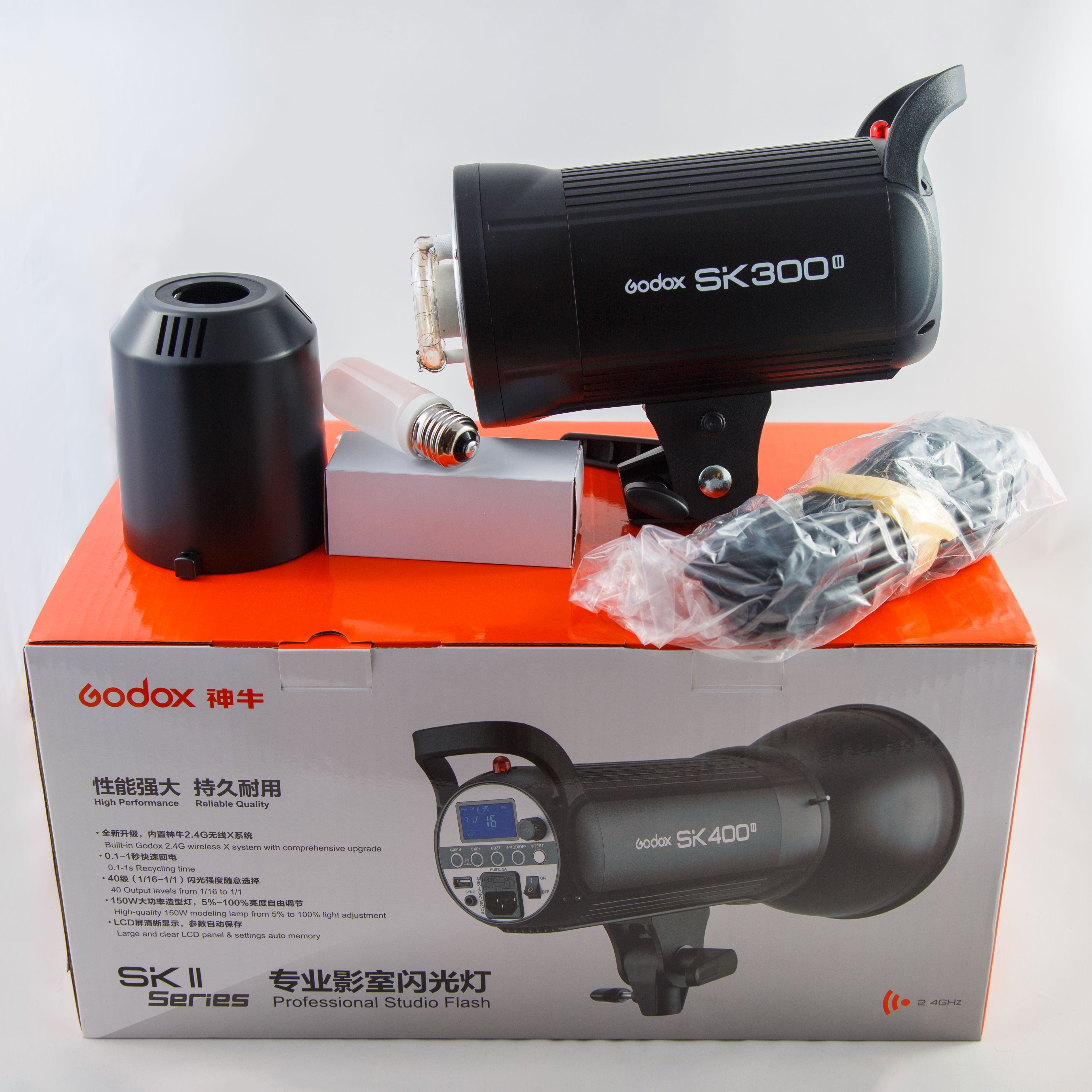 Вспышка студийная Godox SK300II