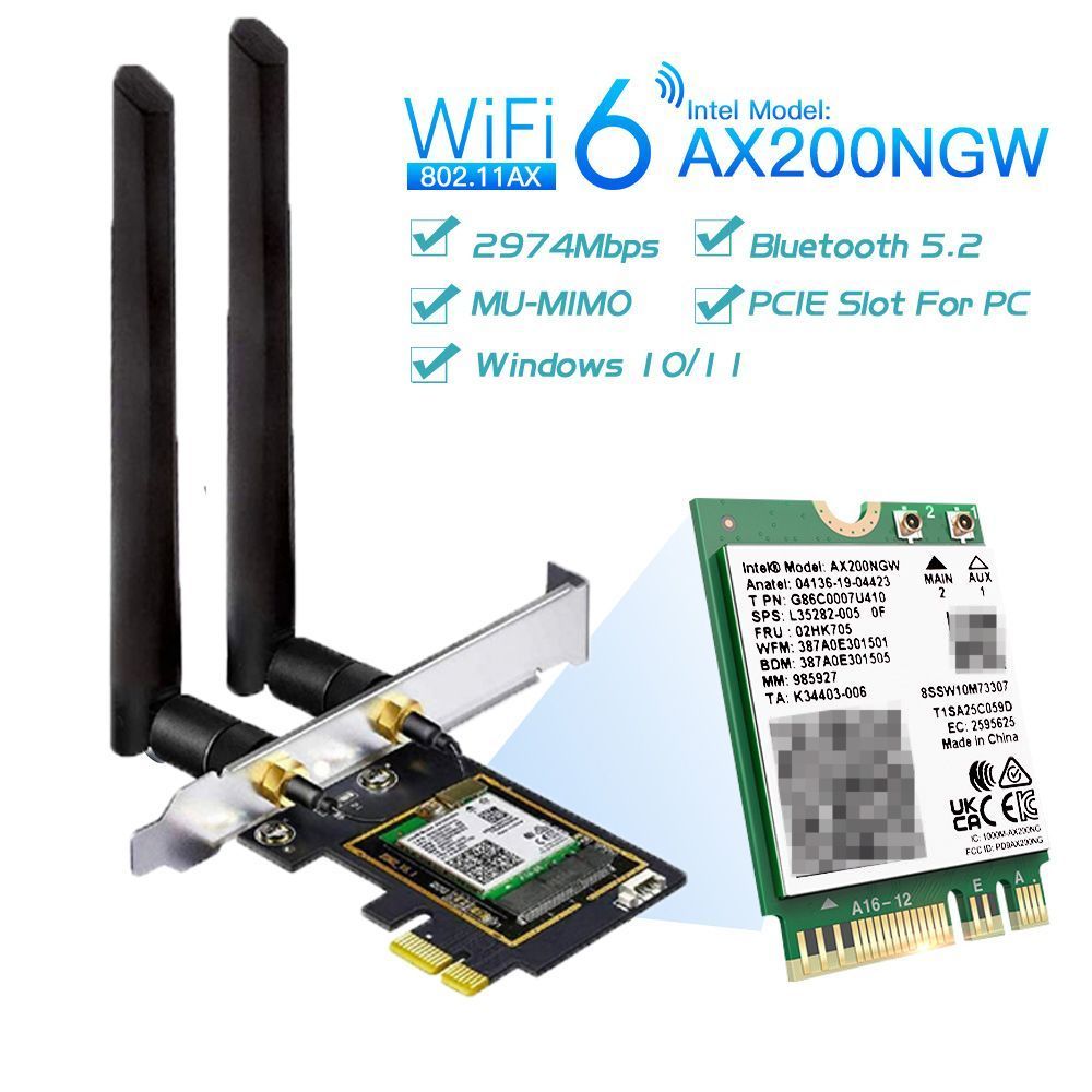Intel wifi 6 ax200