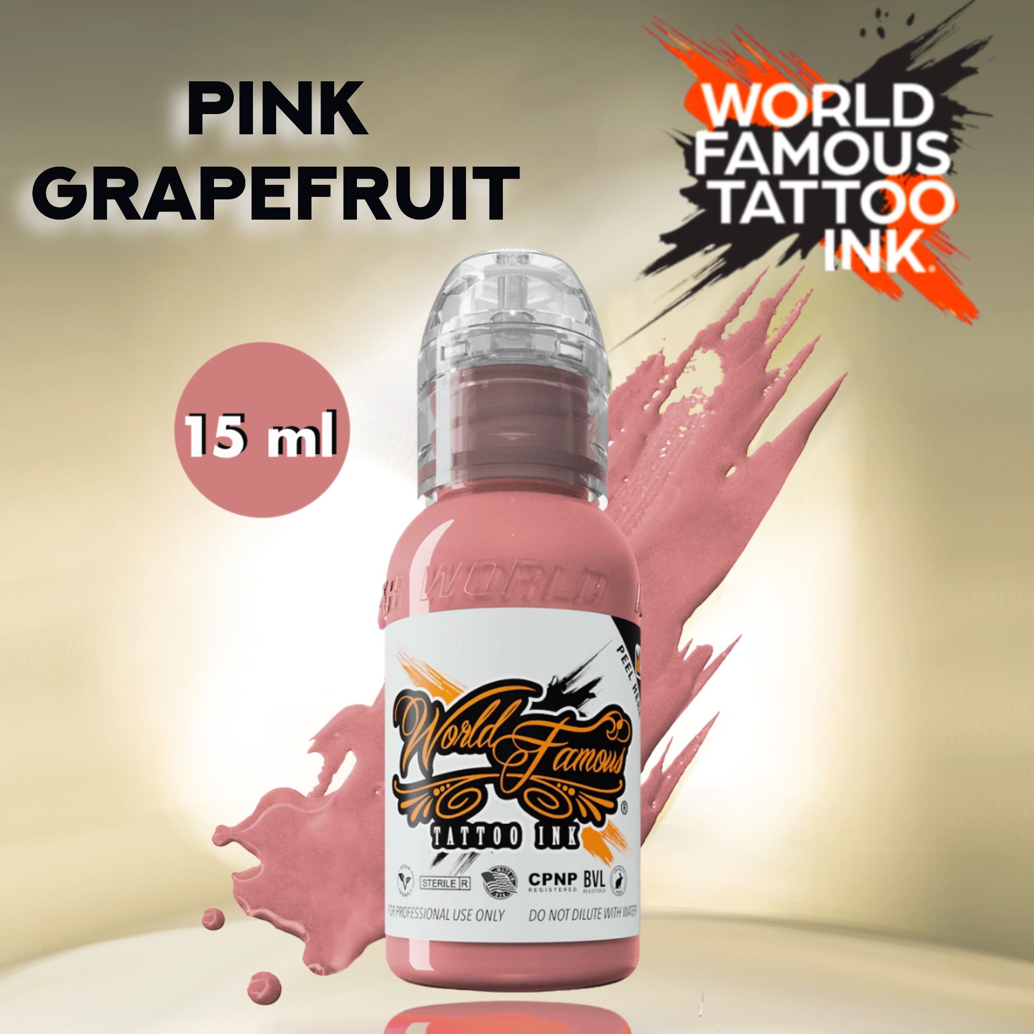 World Famous Pink Grapefruit Краска для татуировки 15мл