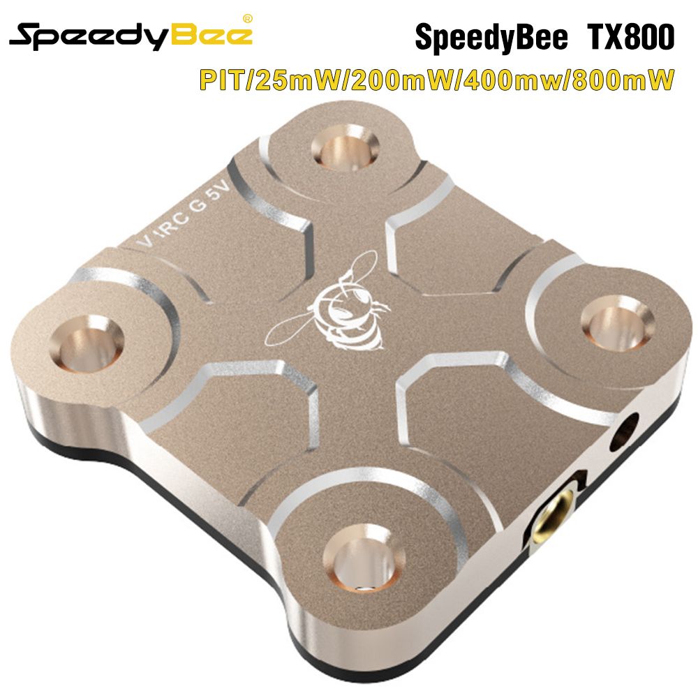 SpeedyBeeTX800VTX5,8G48CHВысокоэффективныйрадиаторвидеопередатчикаPitMode25/200/400/800МВтдляRCFPVRacingDrone