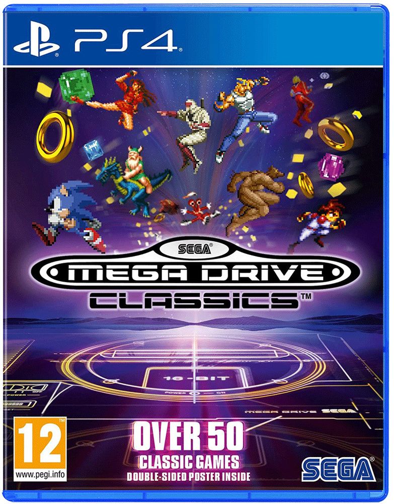 Игра Sega Mega Drive Classics (PlayStation 4, Английская версия)