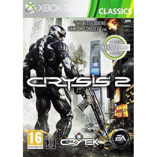 Игра Crysis 2 (XBox360, Xbox One, Xbox Series, Английская версия)