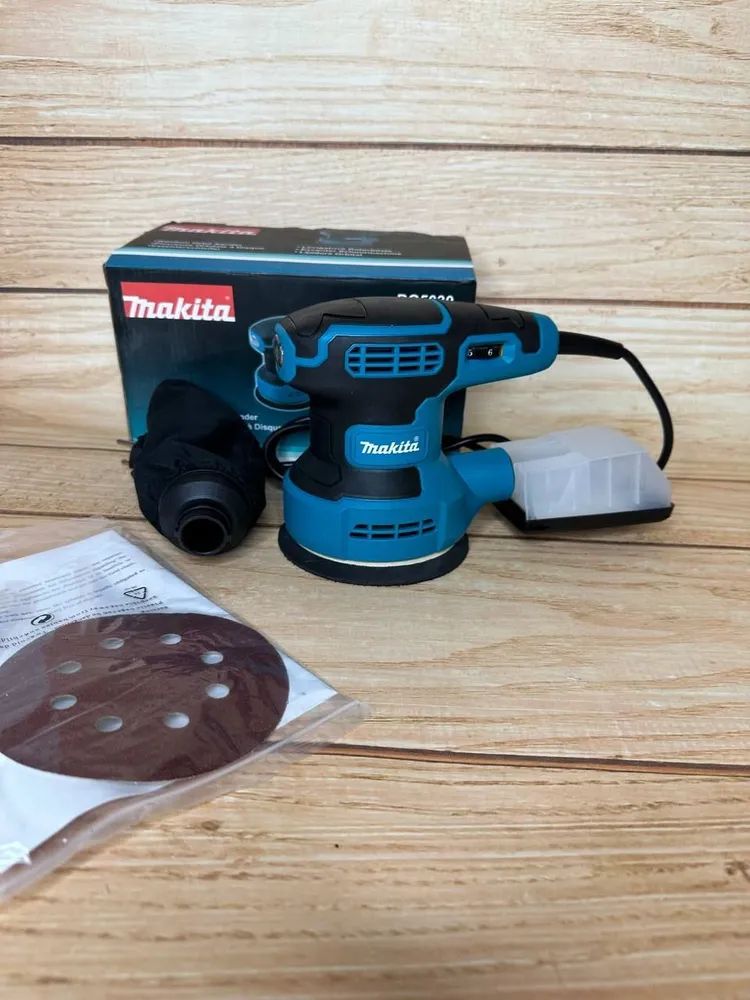 Makita Шлифмашина эксцентриковая сетевая 125/280W, 13000 об/мин