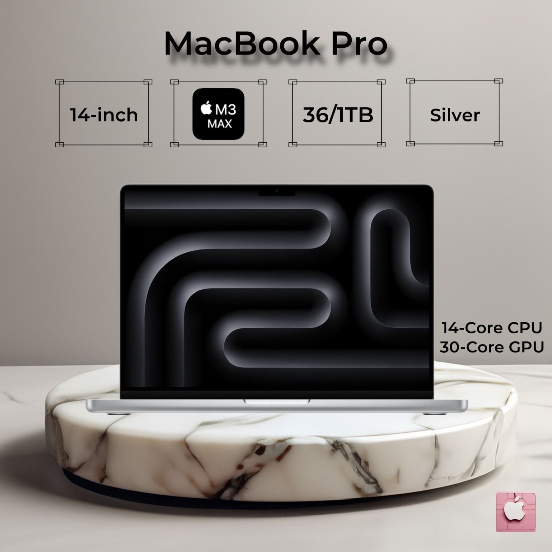 AppleMacBookPro14M3Max36/1TBSilverНоутбук14",AppleM3Max(14CPU,30GPU),RAM36ГБ,SSD,macOS,(ModelA2992),серебристый,Английскаяраскладка