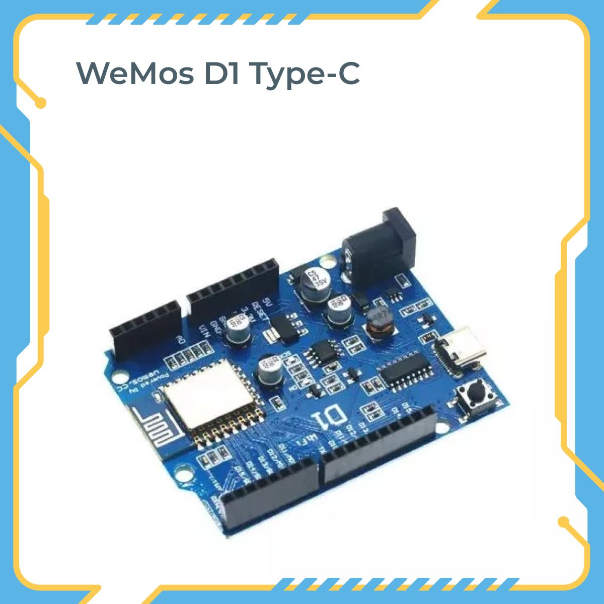 WeMosD1набазеESP8266сразъемомType-C