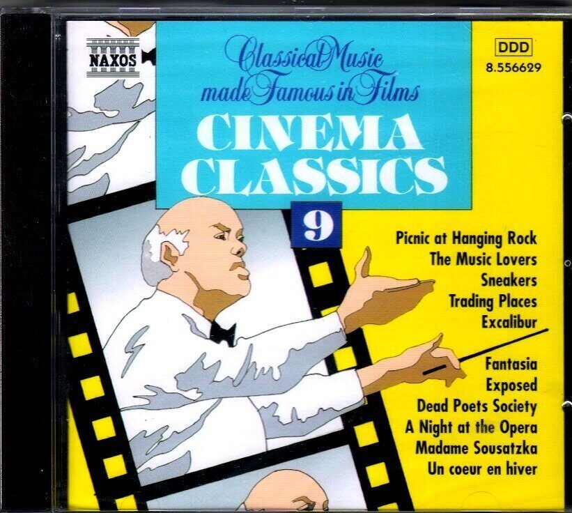 V/A-Cinema Classics 9*Sneakers Music Lovers Excalibur Madame Sousatzka- < Naxos CD Deu (Компакт-диск 1шт)