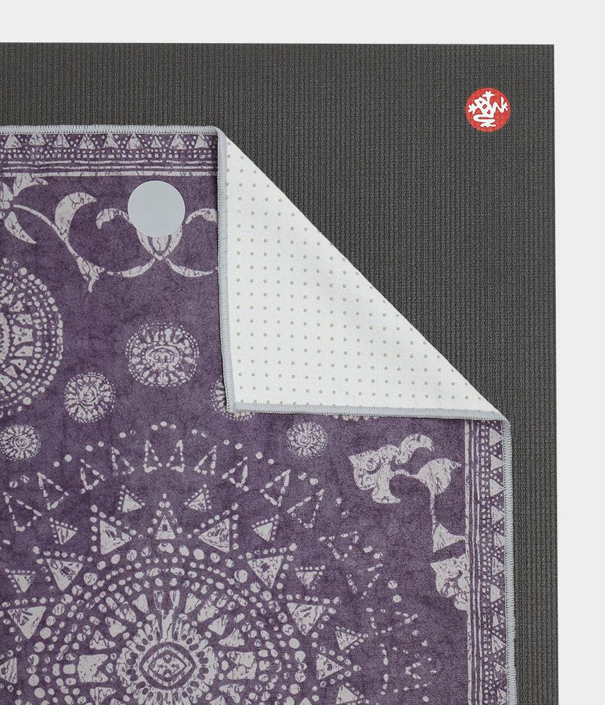 Полотенце для йоги Manduka Yogitoes Yoga Towel 180 см - Geija Purple