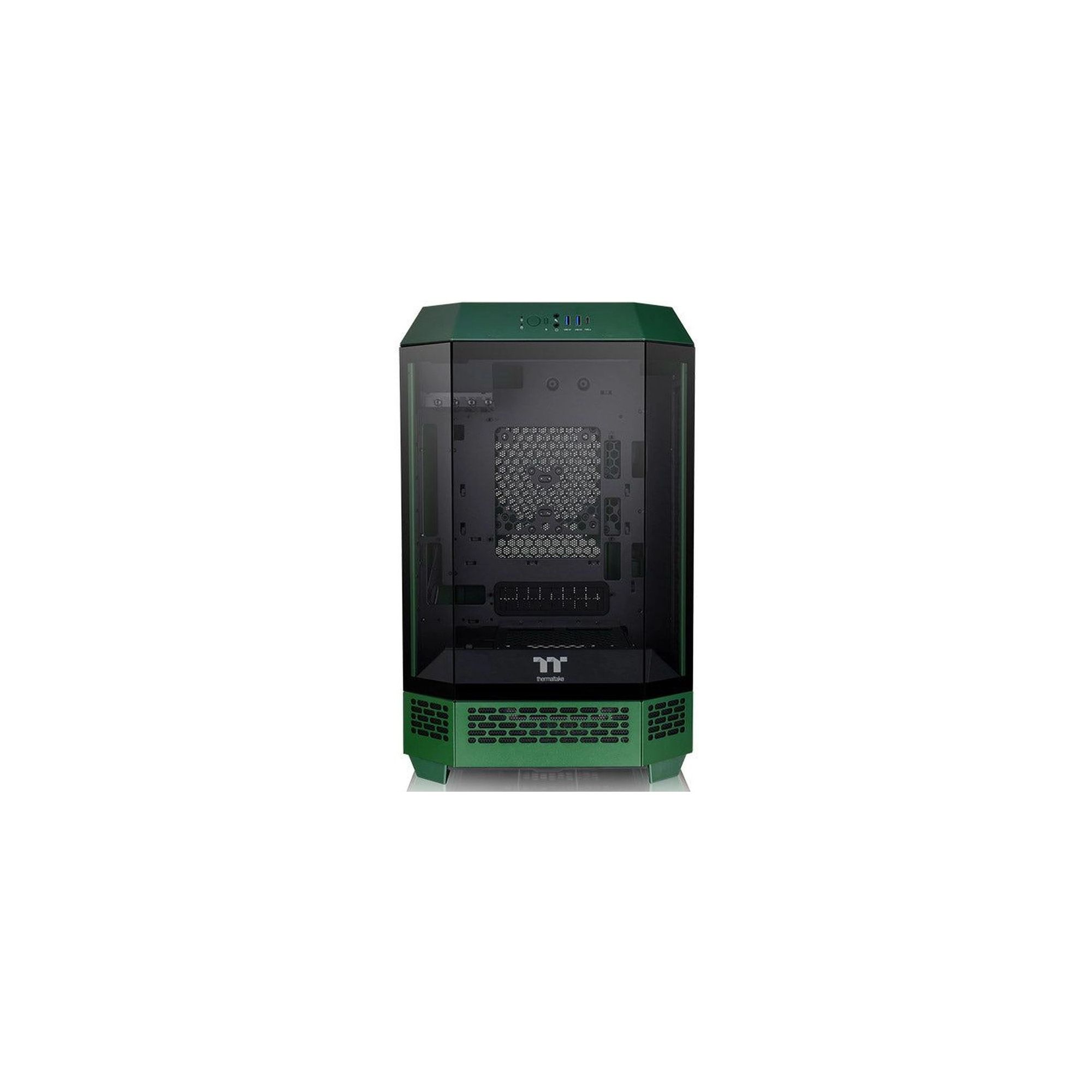 Компьютерный корпус miniITX Thermaltake The Tower 300 Racing Green зеленый (ca-1y4-00scwn-00)