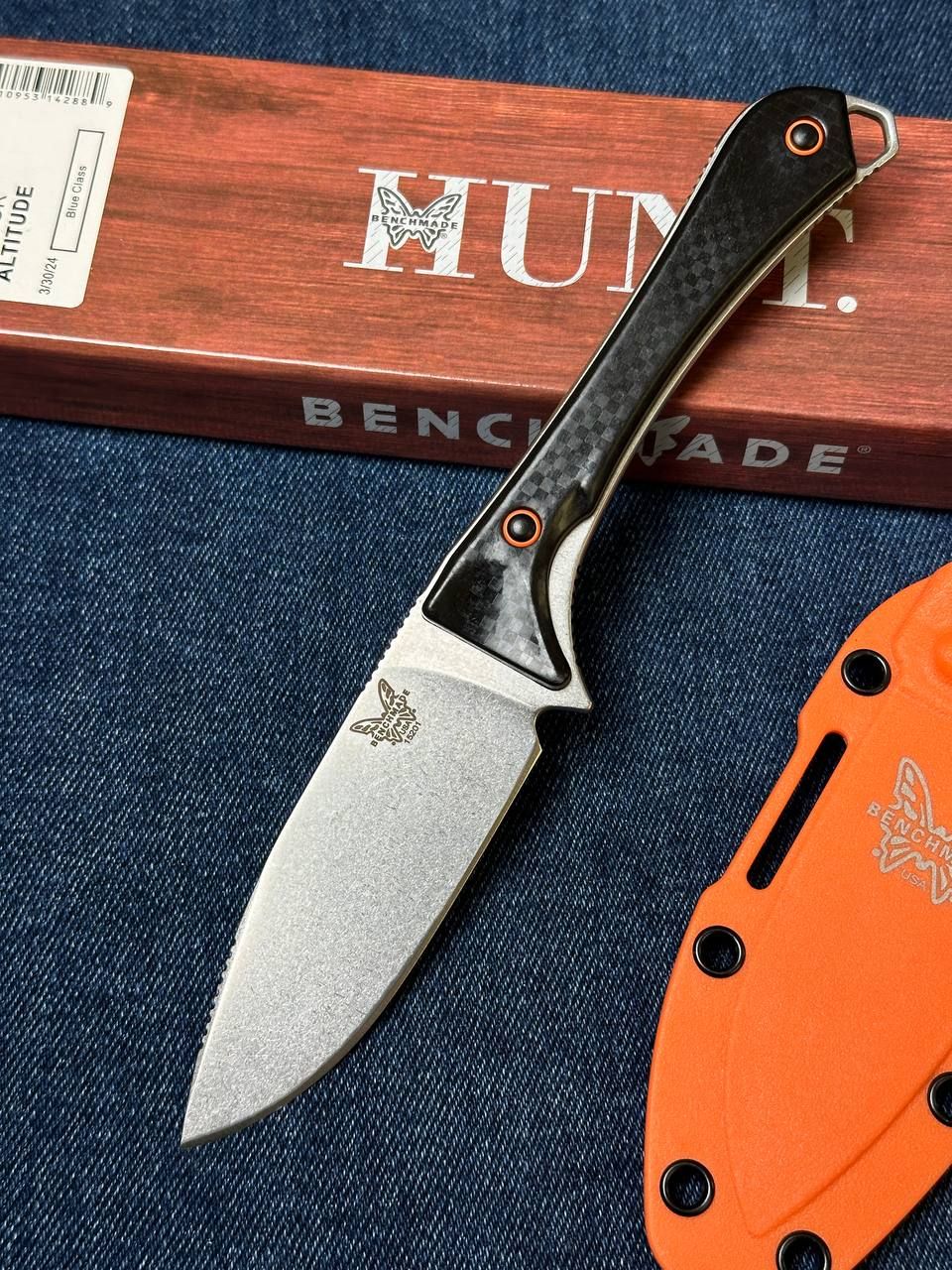 ножтактическийцельнометаллический,BenchmadeAltitude15201OR,туристический,EDC