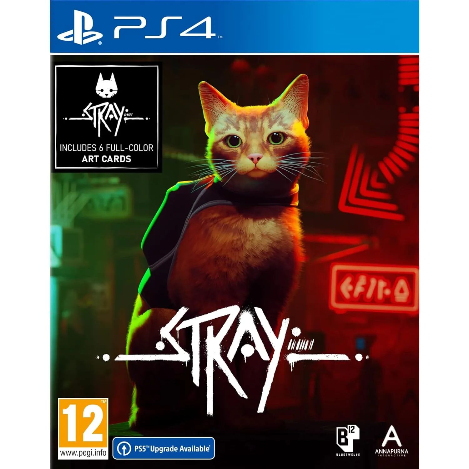 Игра Stray PS4 (PlayStation 4, Русские субтитры)