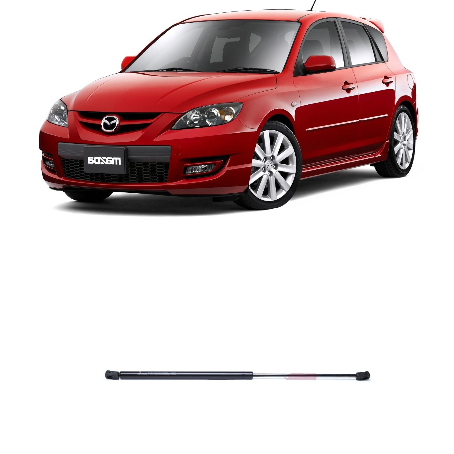 Амортизатор-газовый упор крышки багажника Mazda 3 BK хэтчбек 2003-2009