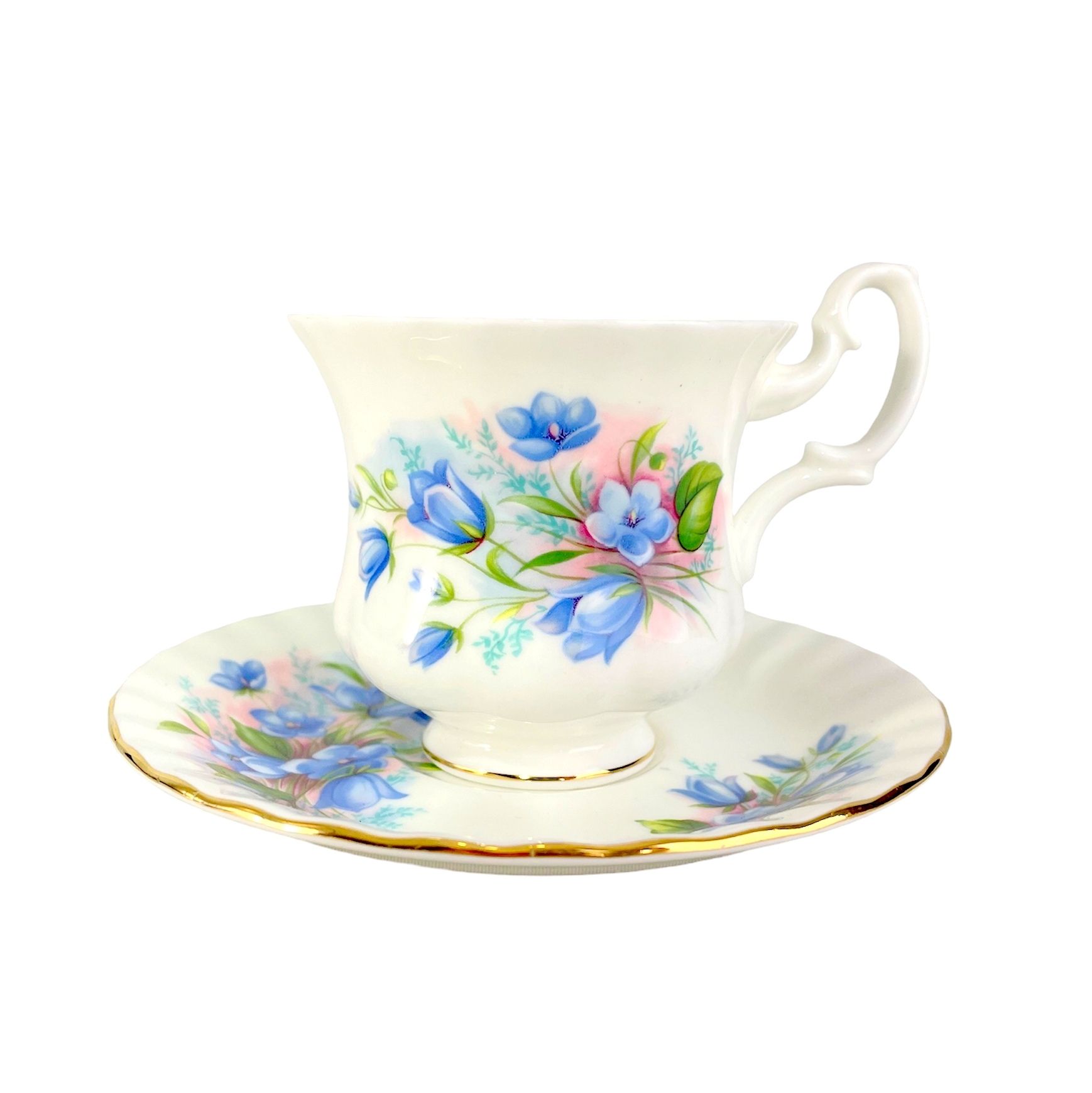 Кофейная пара Колокольчики, Royal Albert, винтаж. Англия