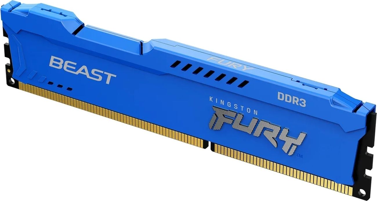 Kingston Fury Оперативная память Beast Blue DDR3 1600 МГц 2x8 ГБ (KF316C10BK2/16)