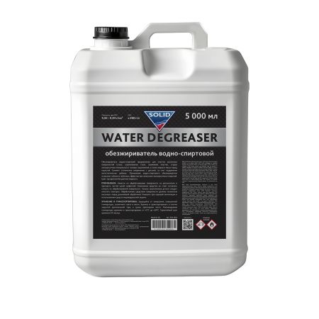 SOLID PROFESSIONAL LINE WATER DEGREASER (5000 мл) - обезжириватель водно-спиртовой 5л