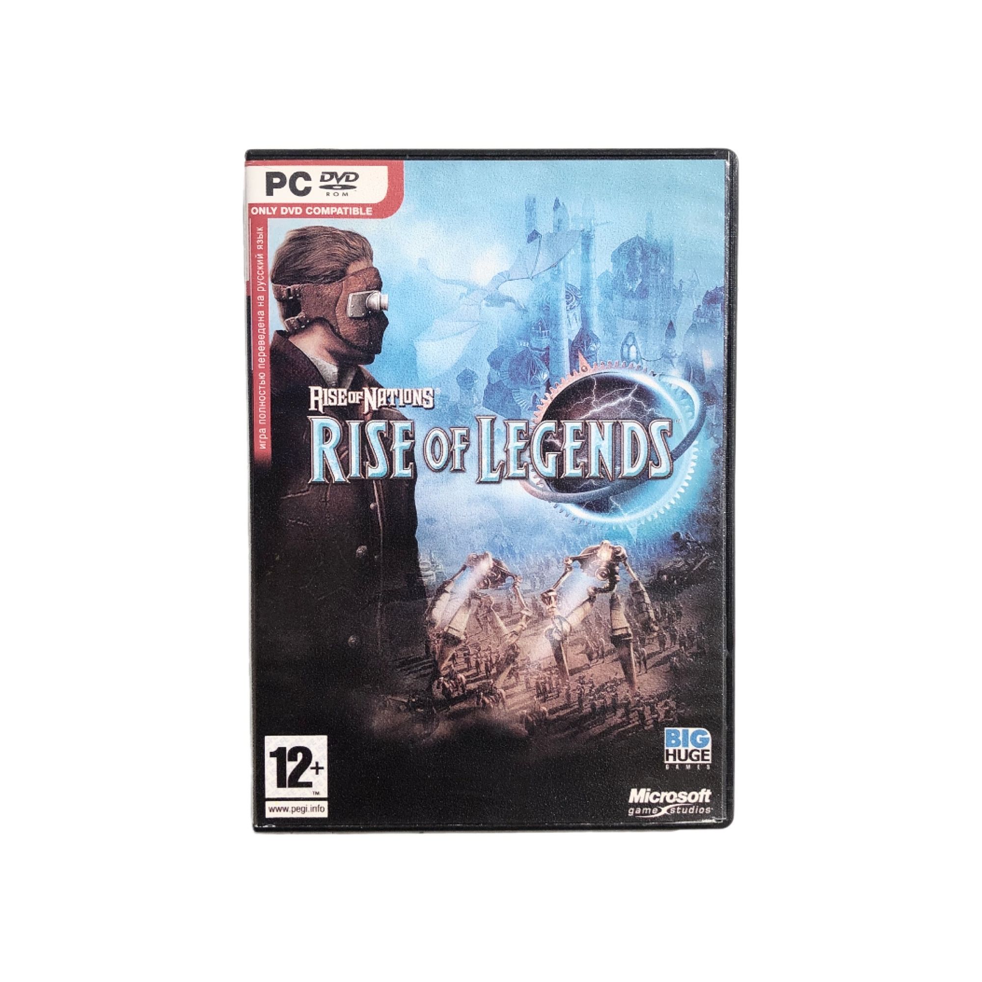 Игра Игра PC DVD-Rom Rise of Nations: Rise of Legends - (Cтратегия в реальном времени, Big Huge Games, 2006) (PC, Windows, Русская версия)