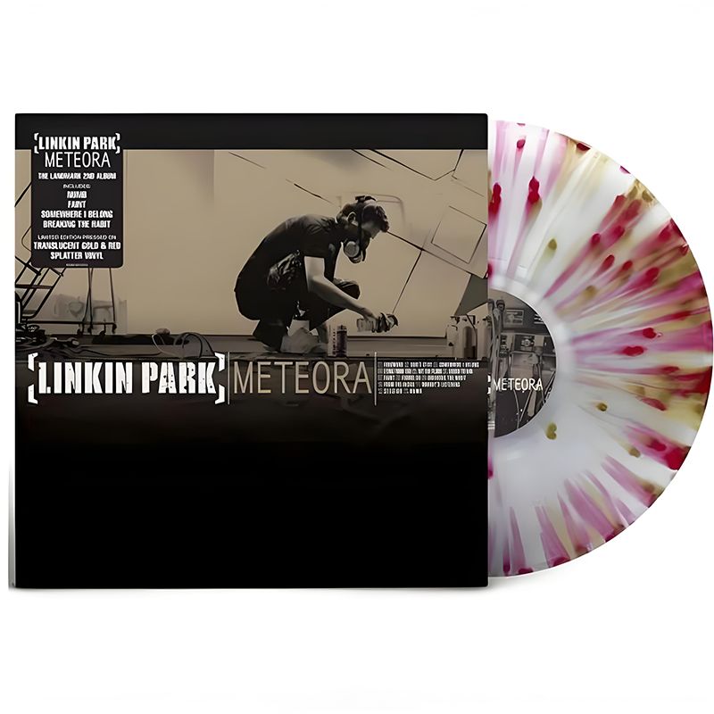 ВиниловаяпластинкаLinkinPark-Meteora,LP,Redyellowsplatteredvinylrecord