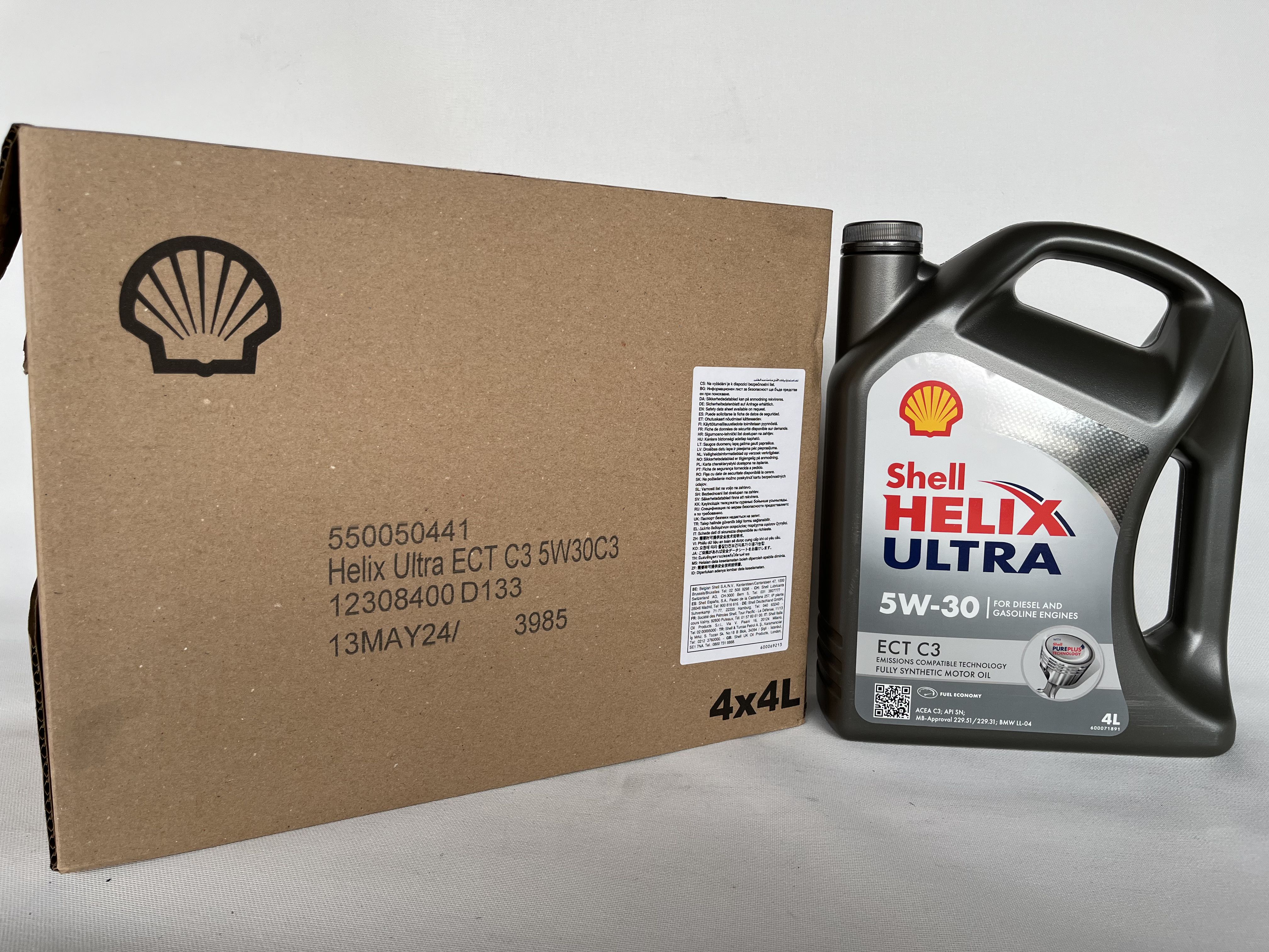 ShellHELIXULTRAECTC35W-30Масломоторное,Синтетическое,16л