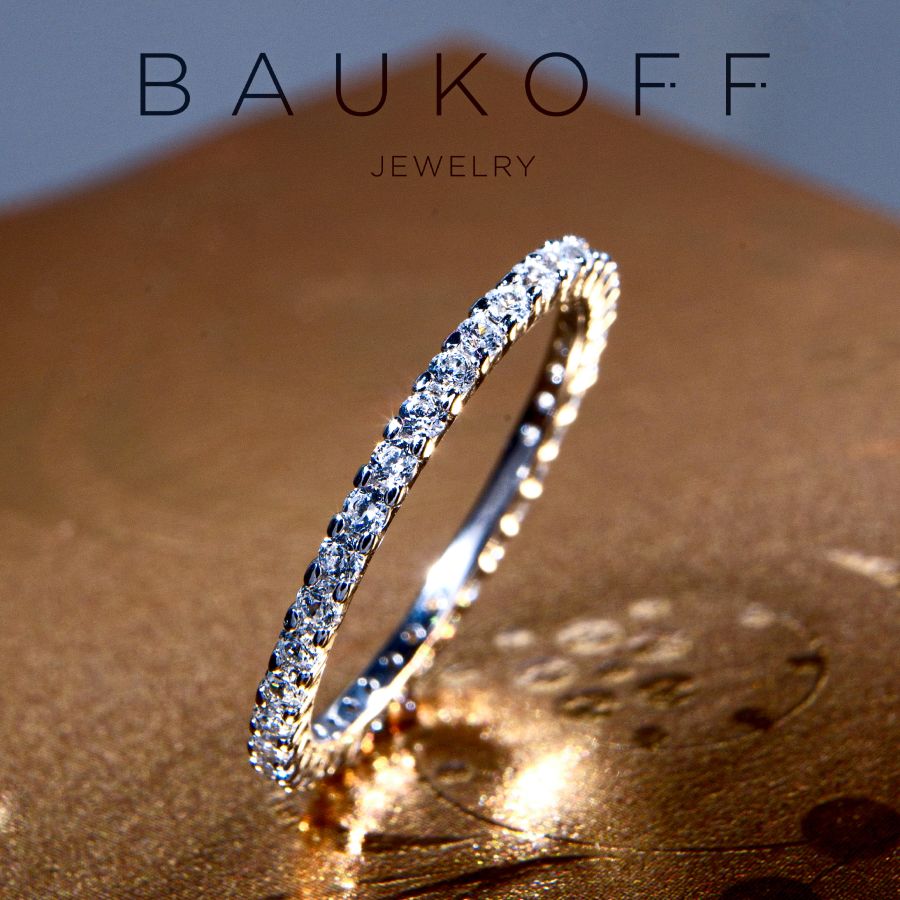 BAUKOFF jewelry Кольцо дорожка серебро женское