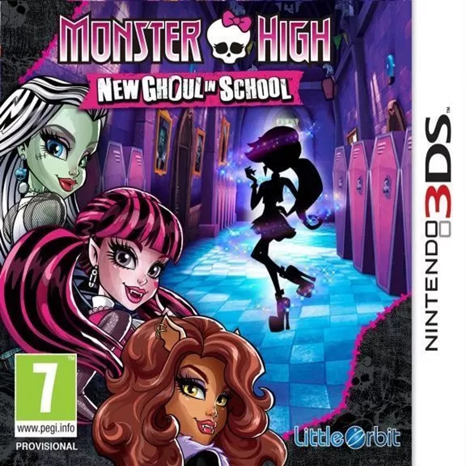 Monster High New Ghoul in School ENG Видеоигра на картридже Nintendo 3DS / 2DS. Товар уцененный