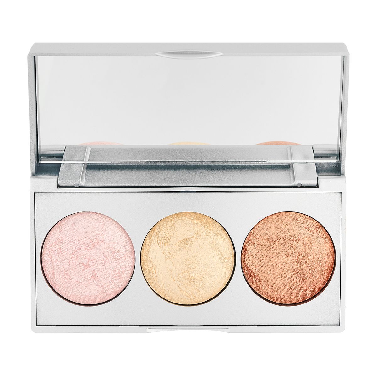 GOLDEN ROSE Палетка для Стробин га Strobing Highlighter Palette, 8,4 г