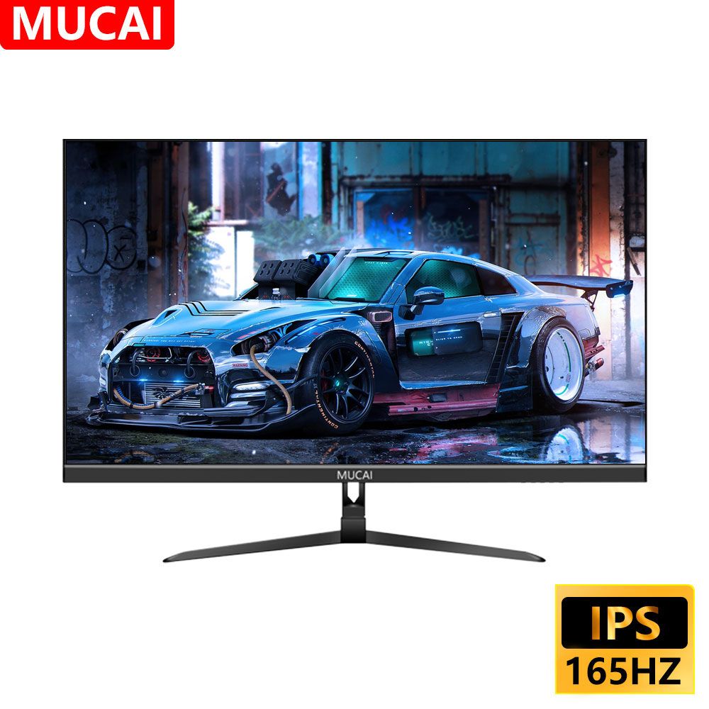 Mucai32"МониторИгровойэкран2K,черный,голубой