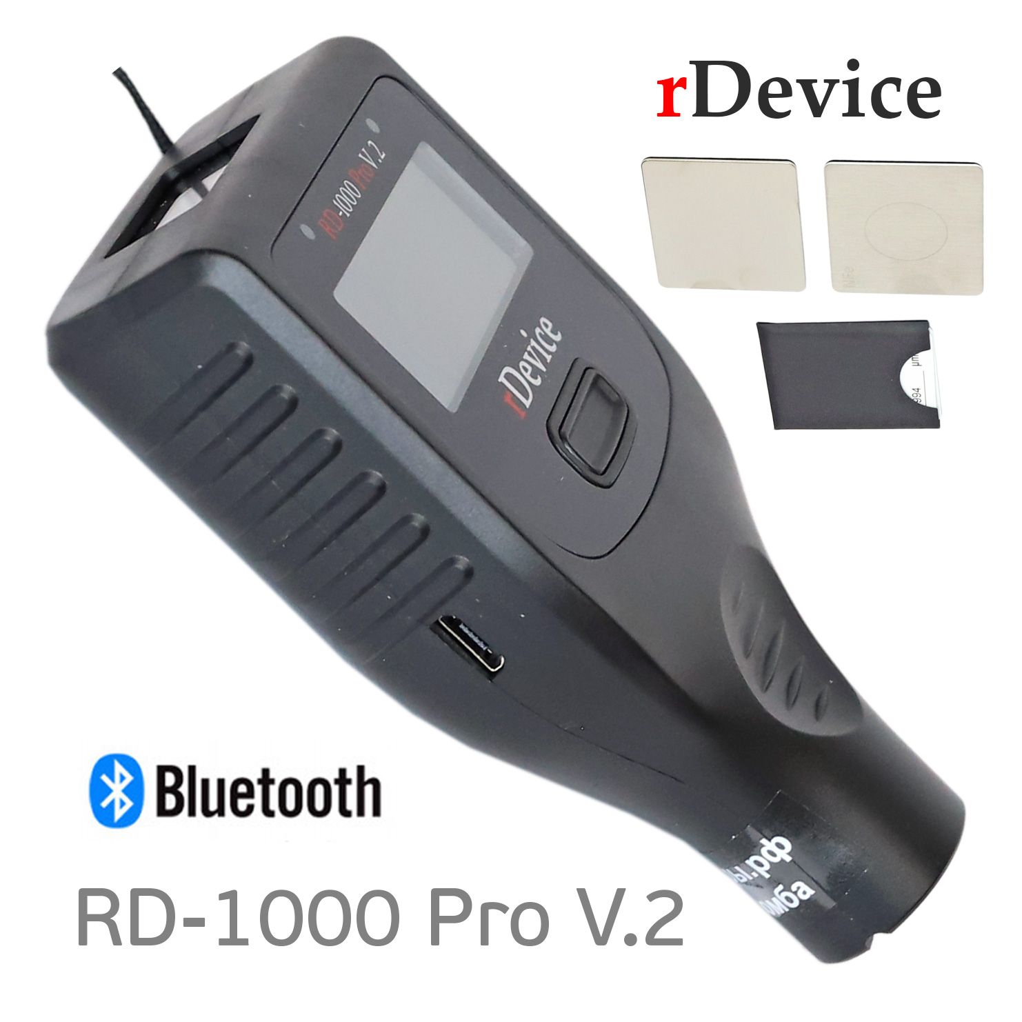 ТолщиномерrDeviceRD-1000ProV.2(max3мм;bluetooth;чехол;всеметаллы)