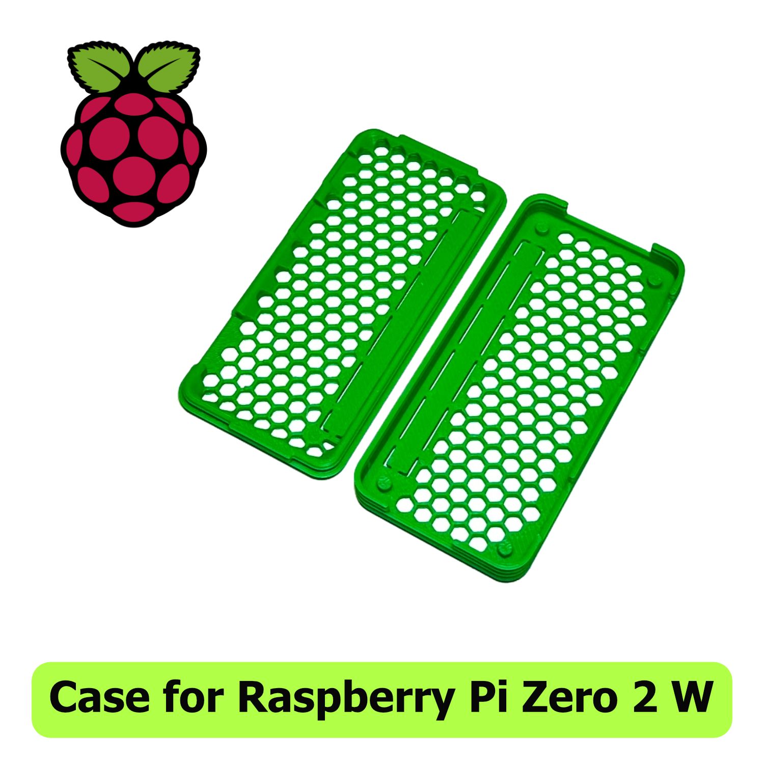 Корпус для Raspberry Pi Zero зеленый