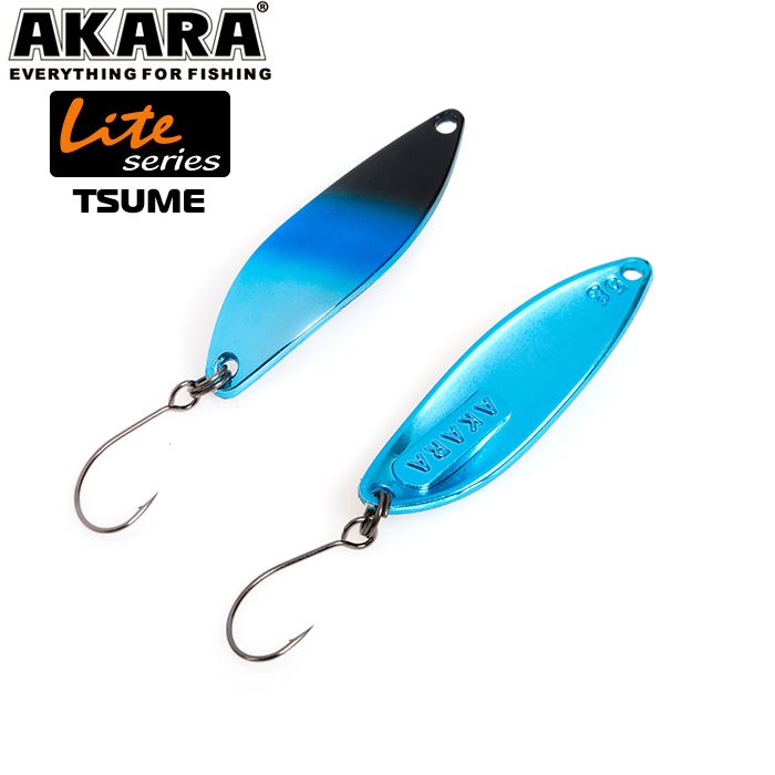 Блесна колеб. Akara Lite Series Tsume 40 3 гр. Blue-18