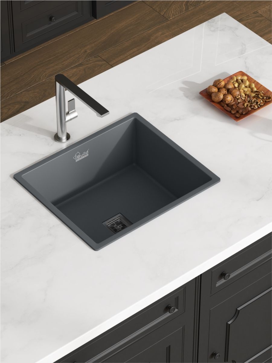 Мойка для кухни I Build Quartz Smoke grey