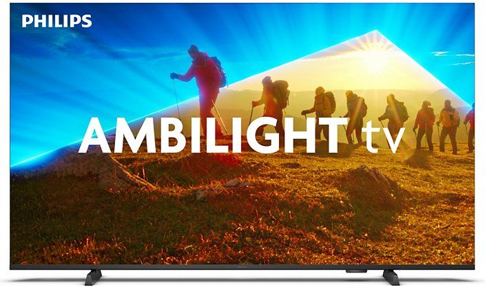 PhilipsТелевизор50"4KUHD,черныйматовый