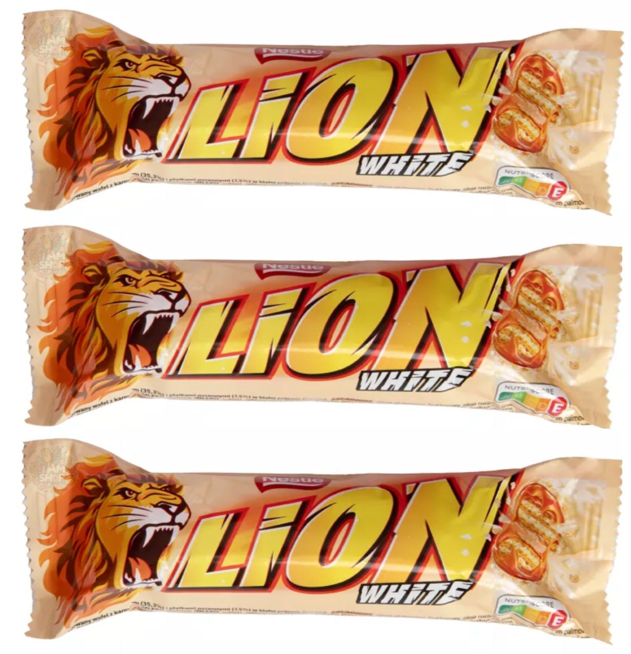 Шоколадный батончик Lion White Nestle Polska S.A 3 уп по 42 г, Польша