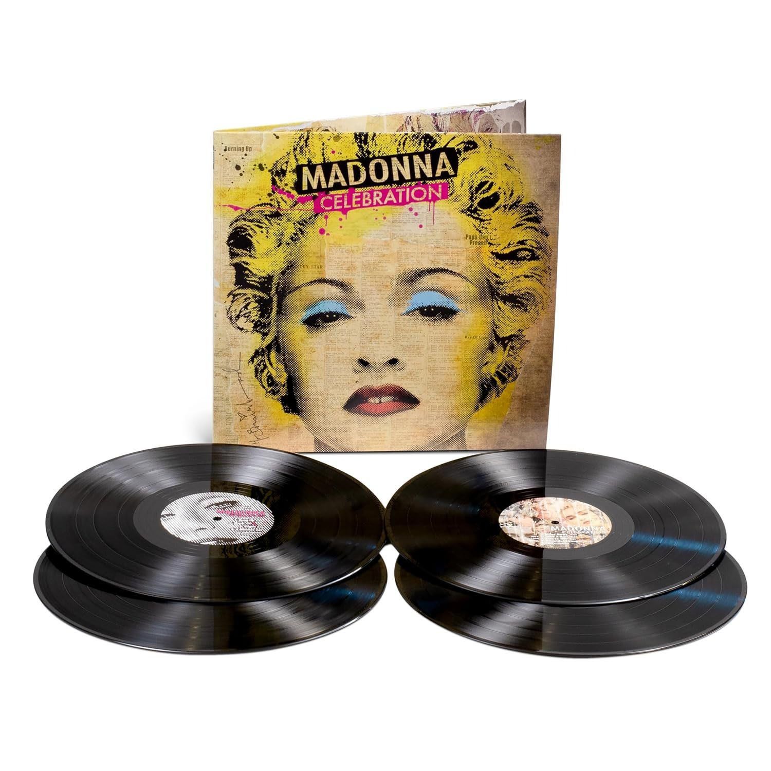 Виниловая пластинка Madonna - Celebration 4 x Vinyl, LP, Compilation, Reissue, Repress, 180g, Gatefold