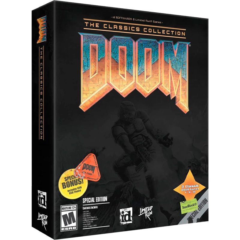 Игра DOOM: The Classics Collection. Special Edition (Nintendo Switch, Английская версия)