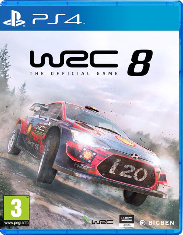 Игра WRC 8 (PlayStation 4, Русские субтитры)