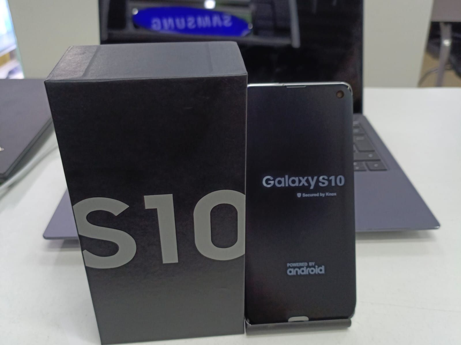 SamsungСмартфонGalaxyS10CN8/128ГБ,синий