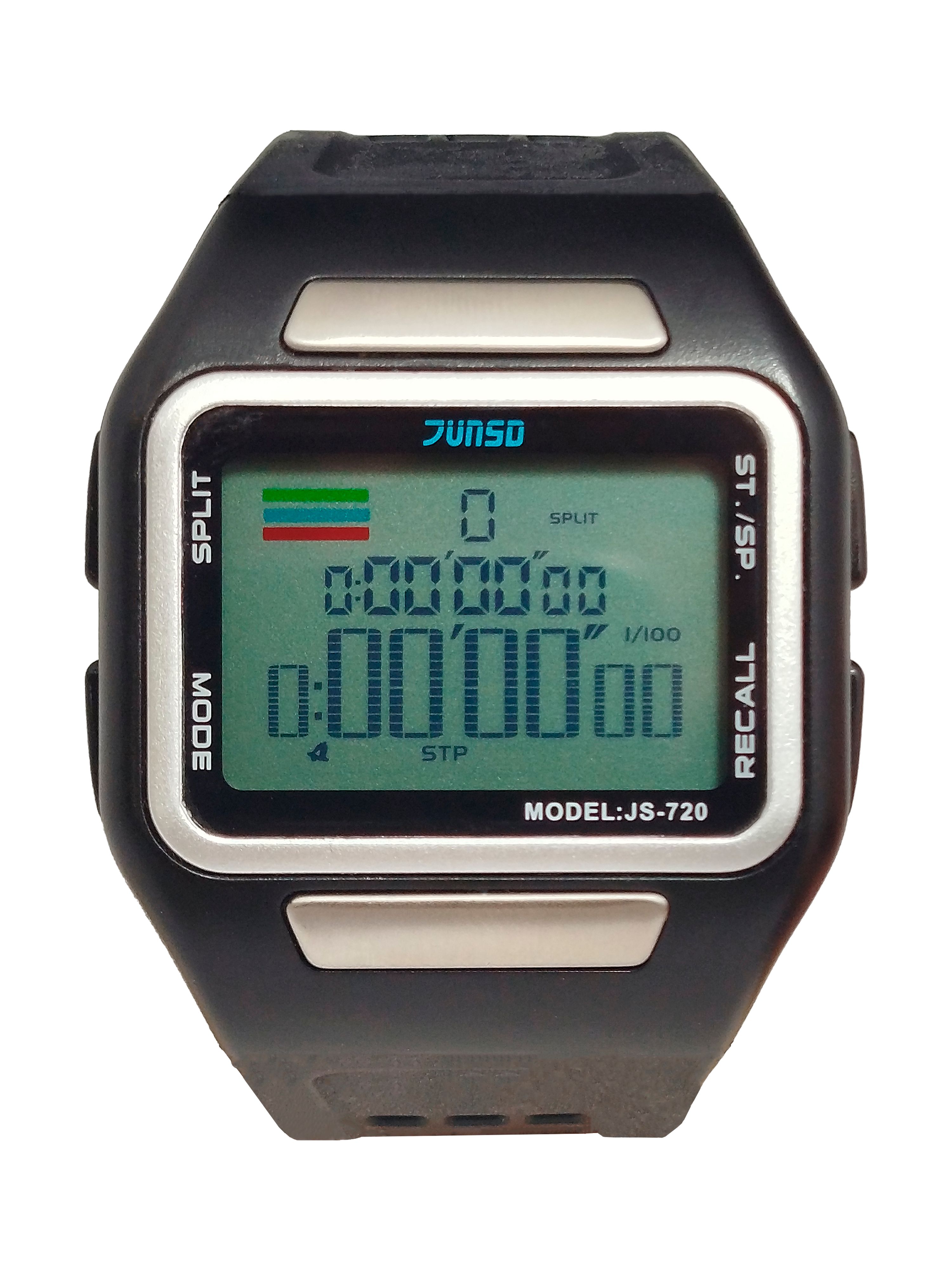 Секундомер-пульсометр наручный JS-720 (10 этапов)