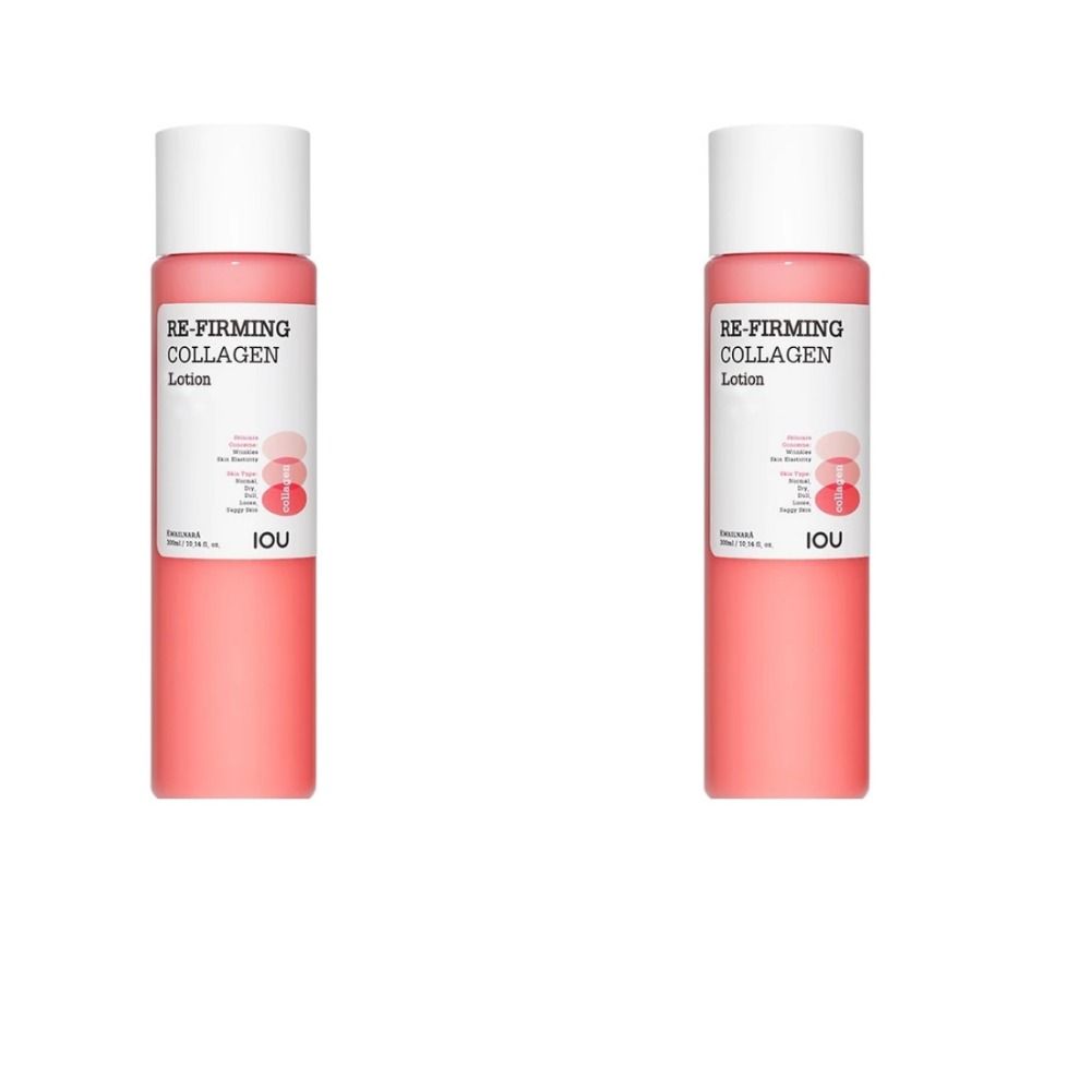 WELCOS Эмульсия для лица KwaiLionara Iou Re-Firming Collagen Lotion, 300 мл, 2 шт