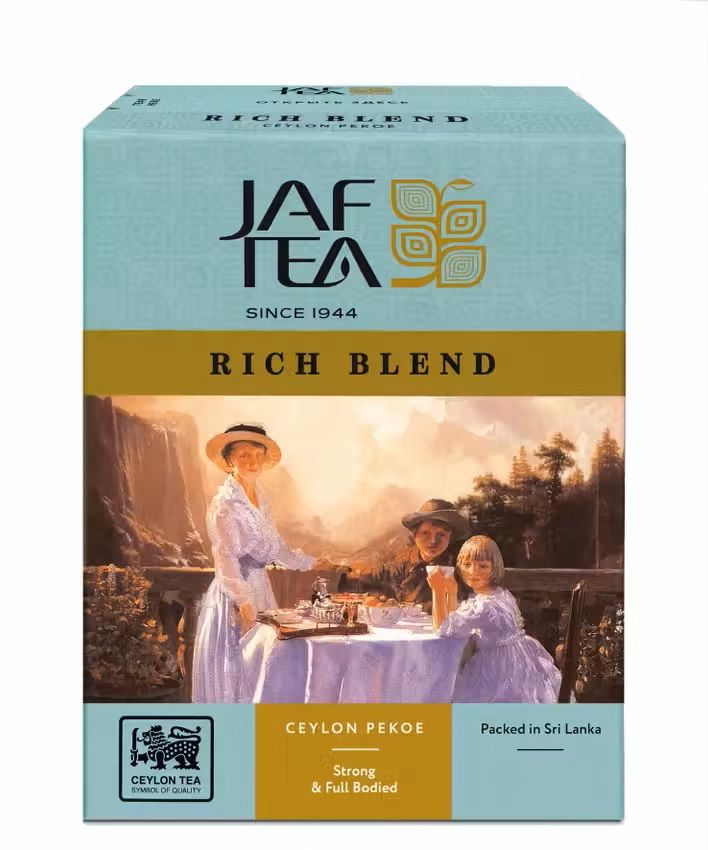 Чай цейлонский JAF TEA "Rich Blend" черный, сорт Pekoe, 100 г.